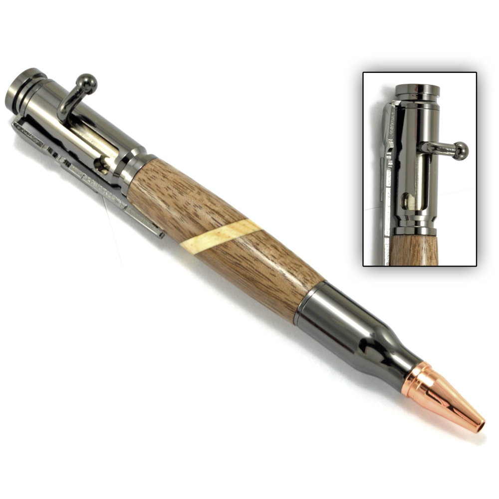 Bolt Action Bullet Handmade Wooden Pen