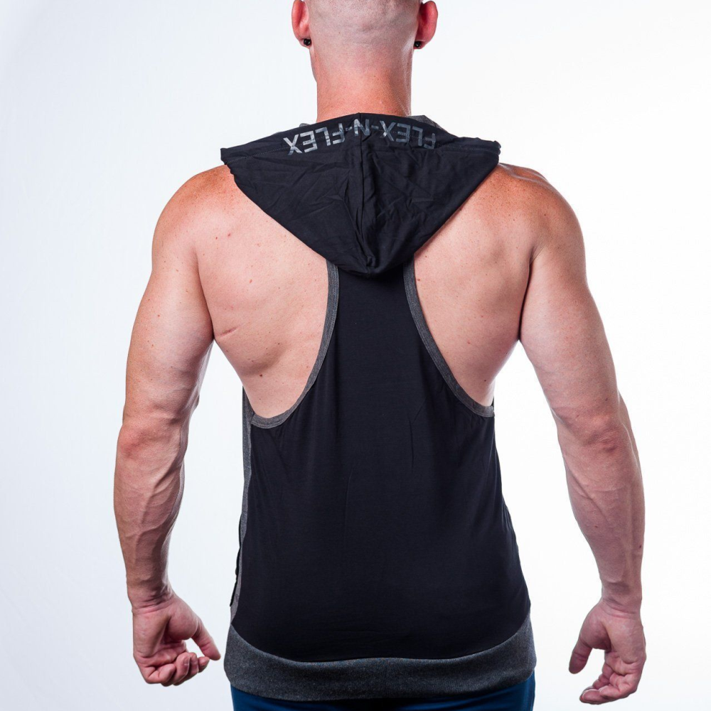 FLEX-N-FLEX Premium 2 Tone Stringer Hoodie