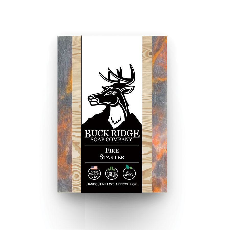 Buck Ridge Fire Starter Men's Handmade Soap
