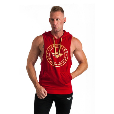 FLEX-N-FLEX Get Fit Never Quit Stringer Hoodie