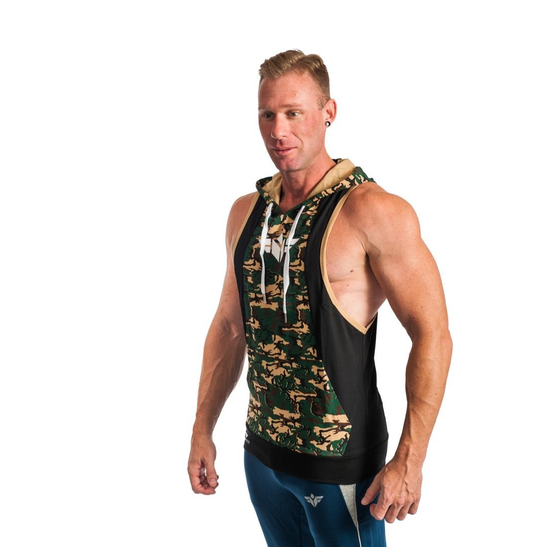 FLEX-N-FLEX Born to Lift Two Tone Stringer Hoodie