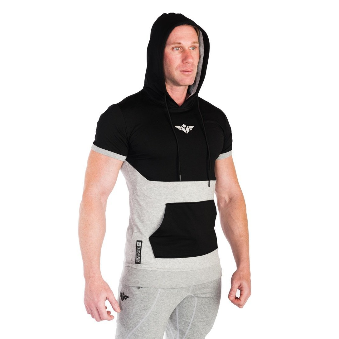 FLEX-N-FLEX Short Sleeves Hoodie