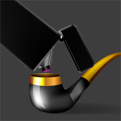 Double Arc Windproof Electric Lighter