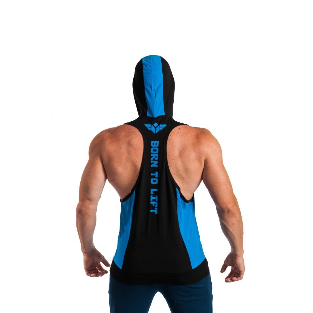 FLEX-N-FLEX Born to Lift Two Tone Stringer Hoodie