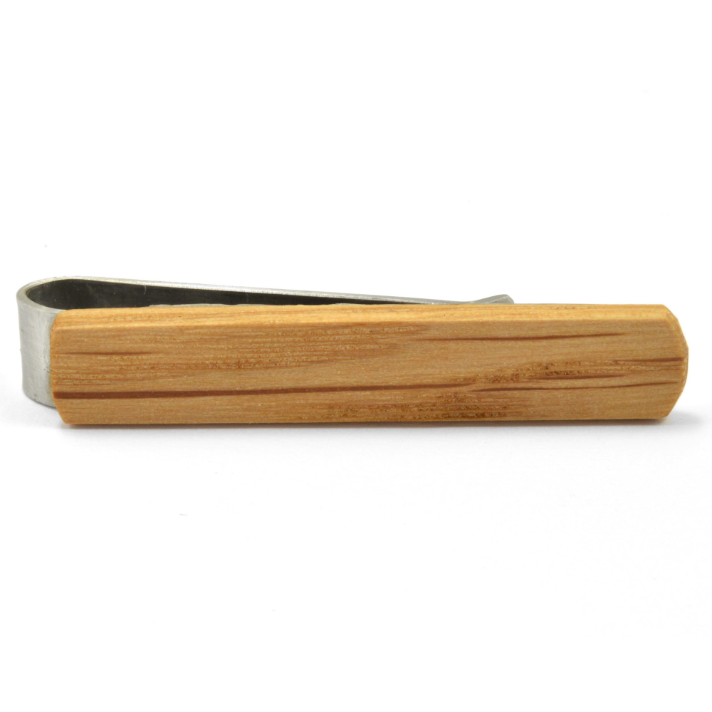 Whiskey Barrel Handmade Wooden Tie Clip