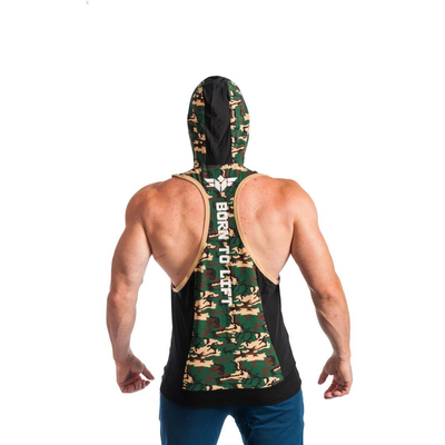 FLEX-N-FLEX Born to Lift Two Tone Stringer Hoodie