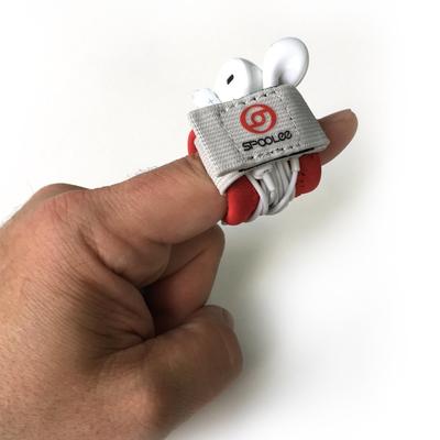 Earbud Roll Up Cable Management