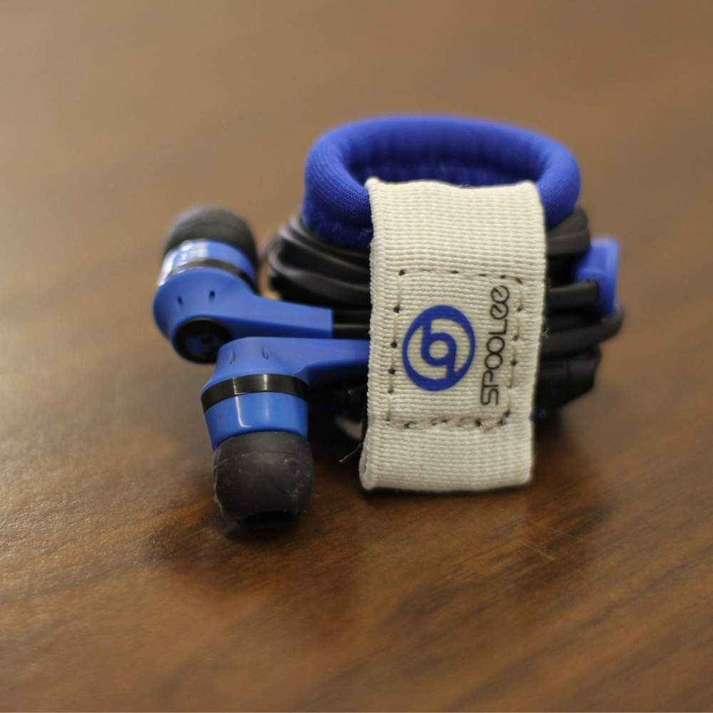 Earbud Roll Up Cable Management