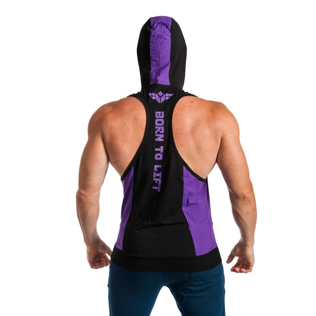 FLEX-N-FLEX Born to Lift Two Tone Stringer Hoodie