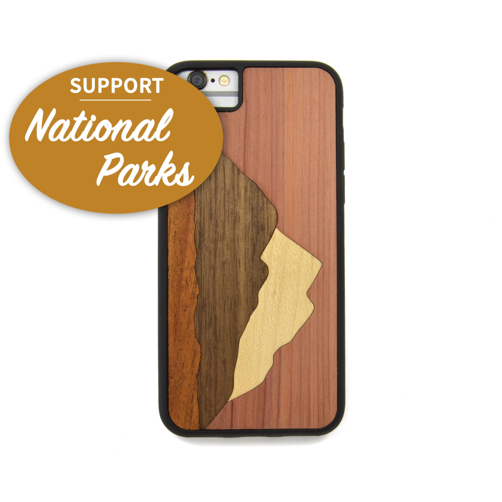 National Park Handmade Wooden Phone Case (iPhone)