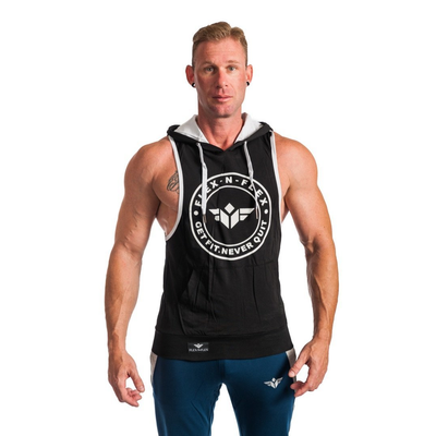 FLEX-N-FLEX Get Fit Never Quit Stringer Hoodie