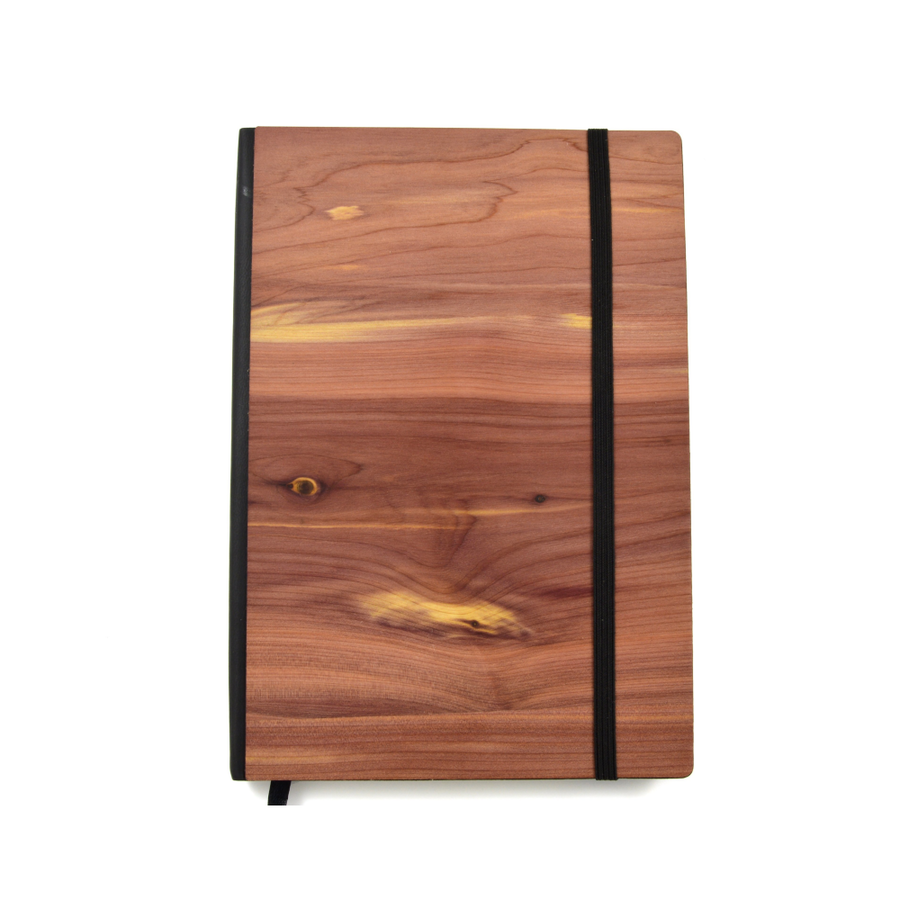 Wood Finish Handmade Wooden Notebook (5x8)