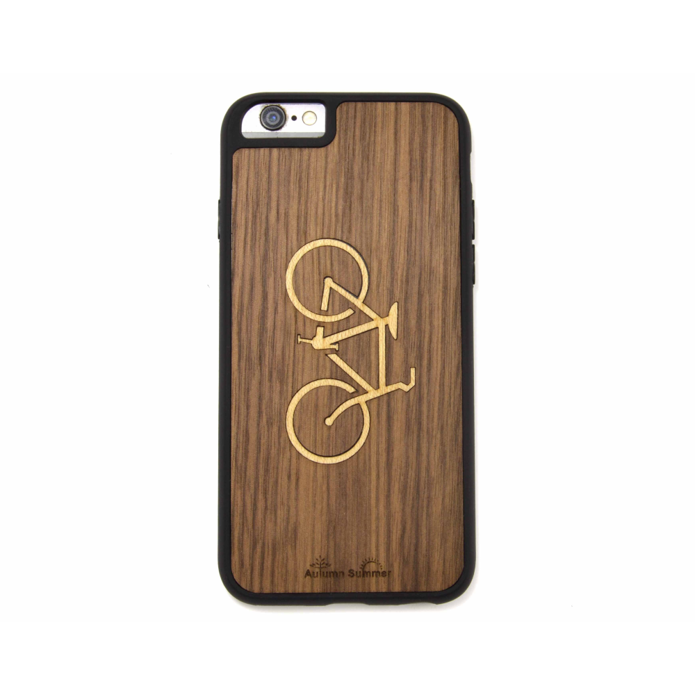 Bicycle Handmade Wooden Phone Case (iPhone)