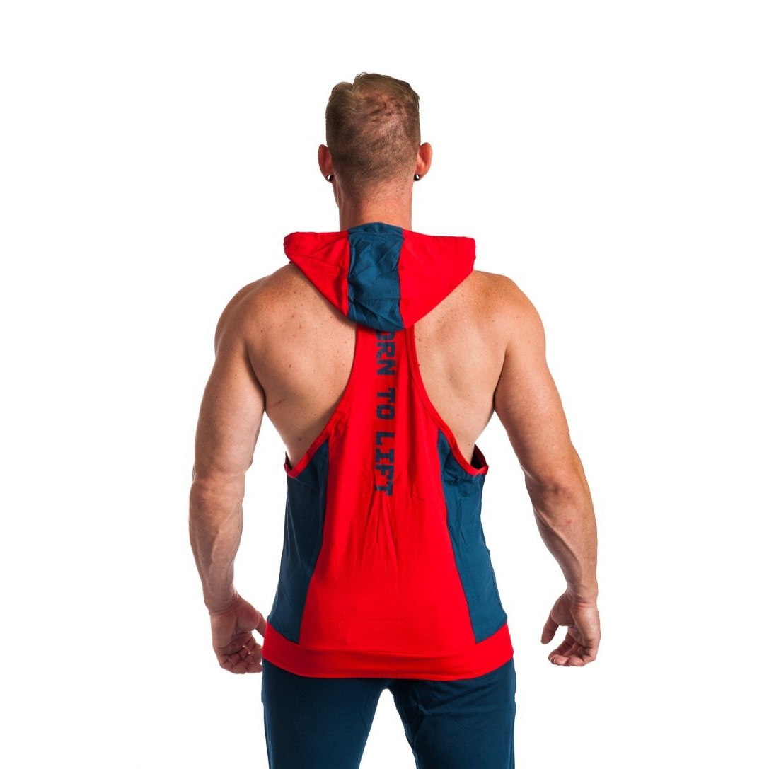 FLEX-N-FLEX Born to Lift Two Tone Stringer Hoodie
