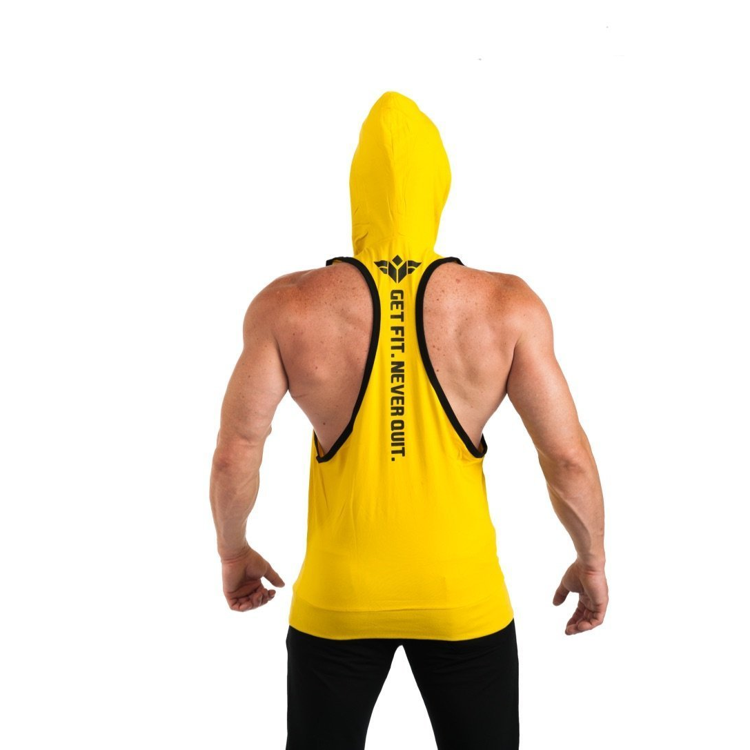 FLEX-N-FLEX Get Fit Never Quit Stringer Hoodie
