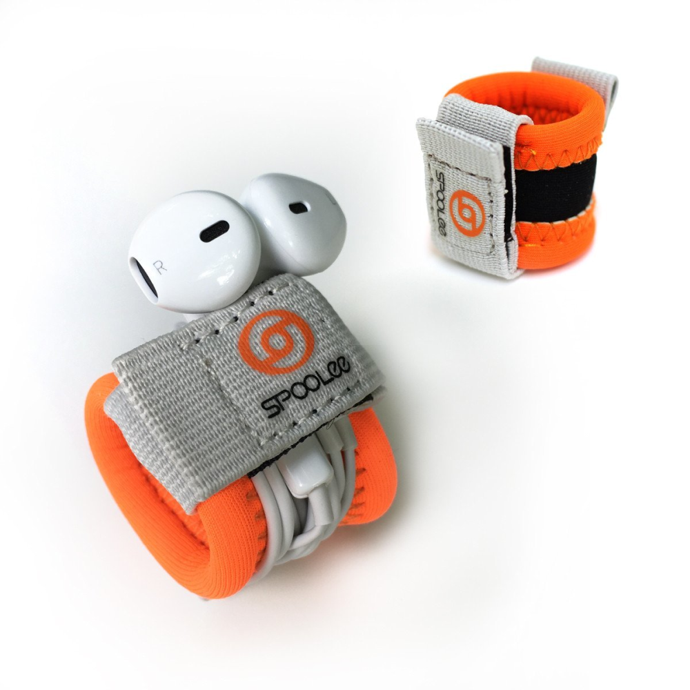 Earbud Roll Up Cable Management