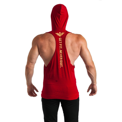 FLEX-N-FLEX Get Fit Never Quit Stringer Hoodie