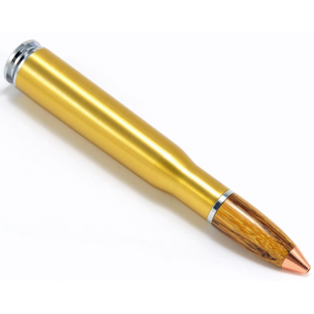 Gold Bullet Handmade Wooden Pen