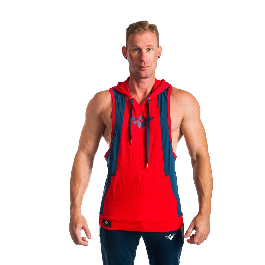 FLEX-N-FLEX Born to Lift Two Tone Stringer Hoodie