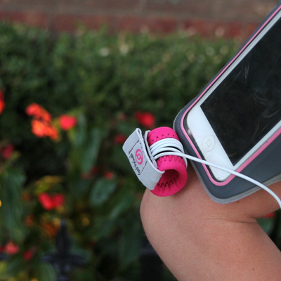 Earbud Roll Up Cable Management