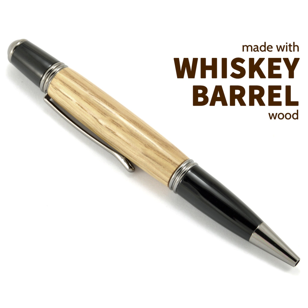 Gatsby Light Brown Whisky Barrel Handmade Wooden Pen