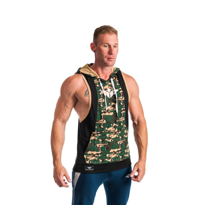 FLEX-N-FLEX Born to Lift Two Tone Stringer Hoodie