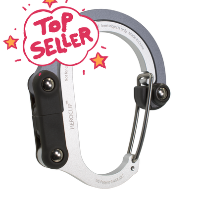 Non-Locking Carabiner Rotating Hook Clip