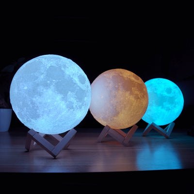 LED 3D Magical Moon Lamp