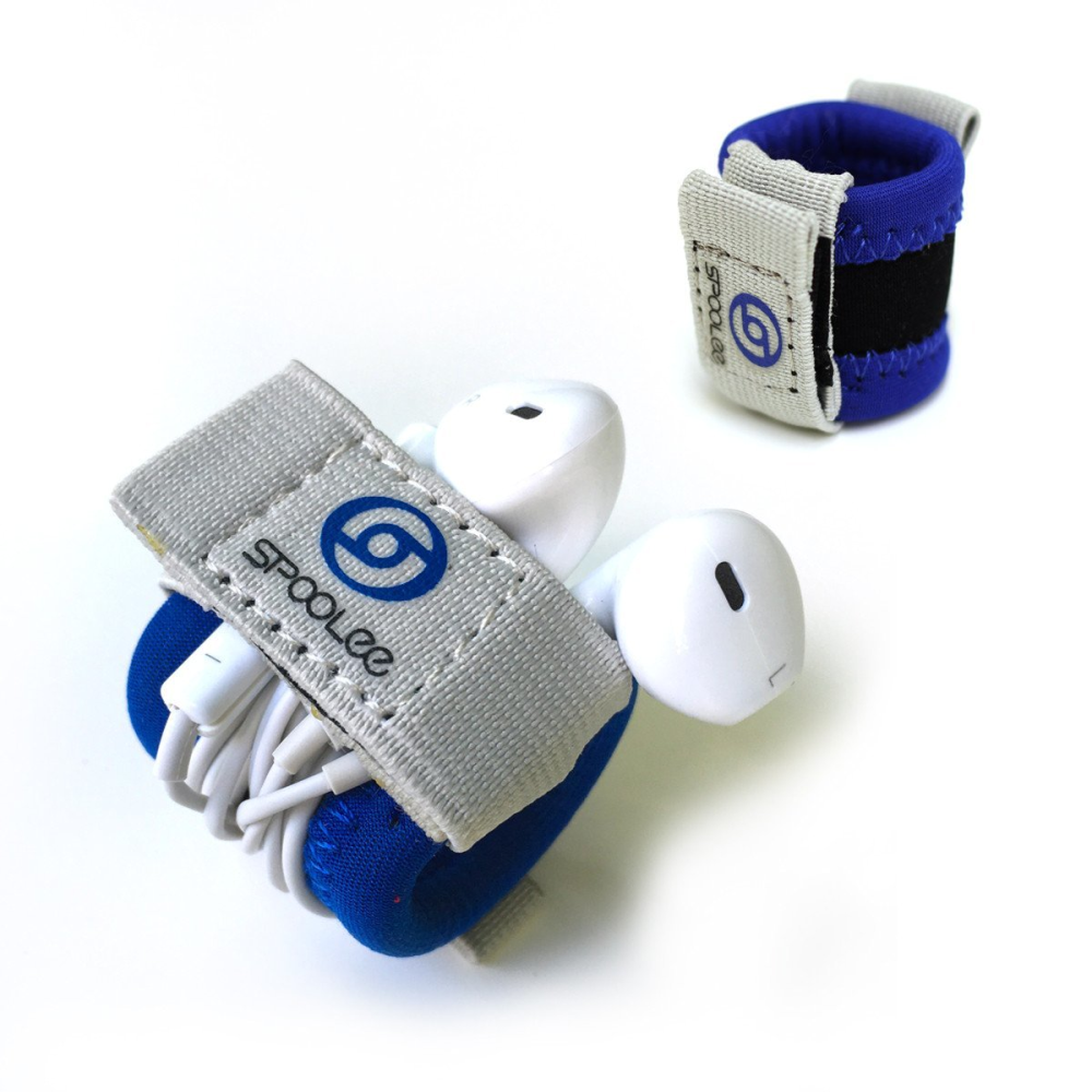 Earbud Roll Up Cable Management