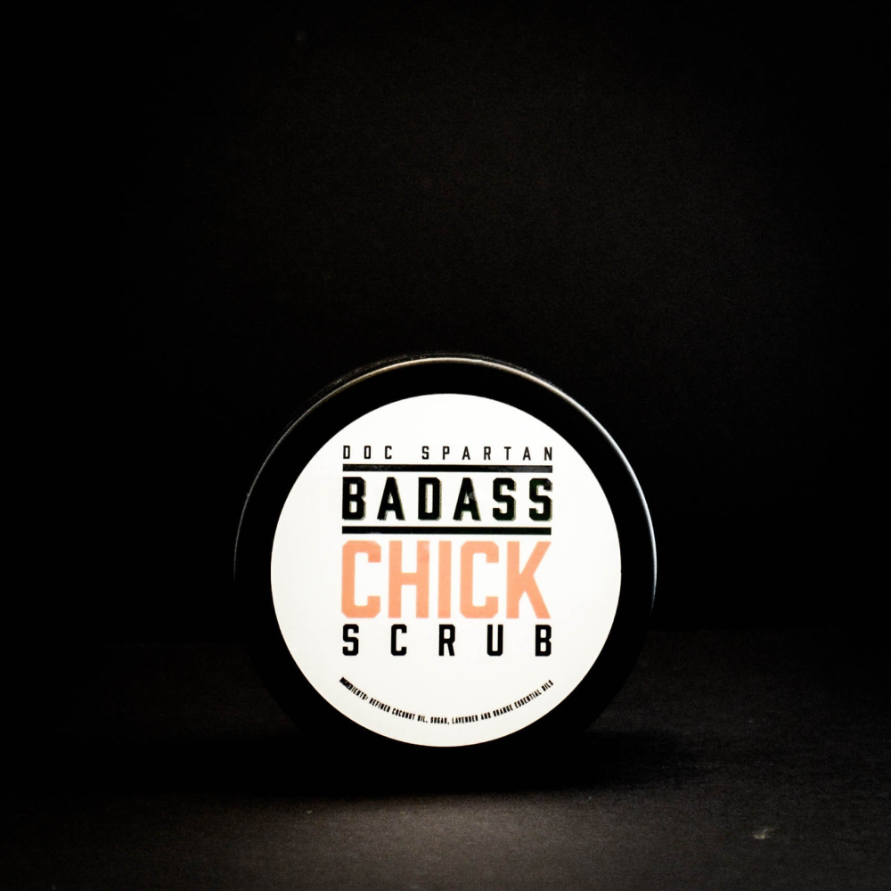 Badass Chick Scrub - As Seen On Shark Tank
