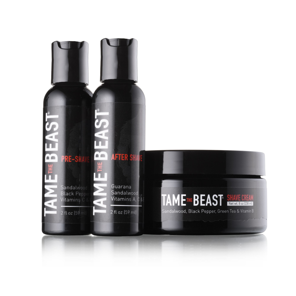 Tame the Beast Sandalwood Shave Collection