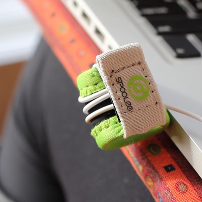 Earbud Roll Up Cable Management