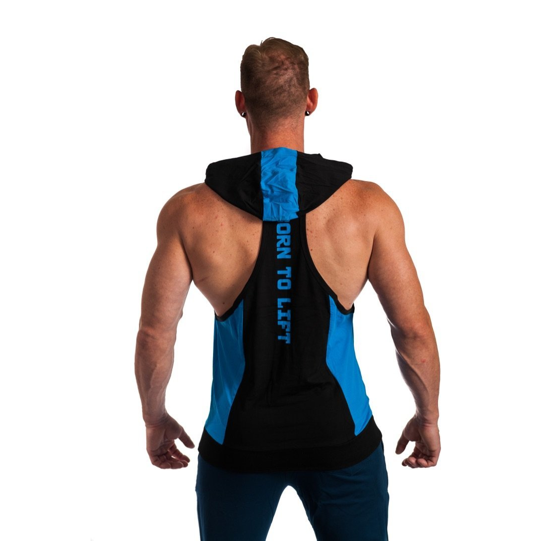 FLEX-N-FLEX Born to Lift Two Tone Stringer Hoodie