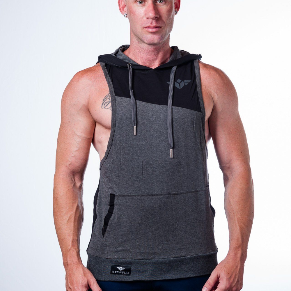 FLEX-N-FLEX Premium 2 Tone Stringer Hoodie