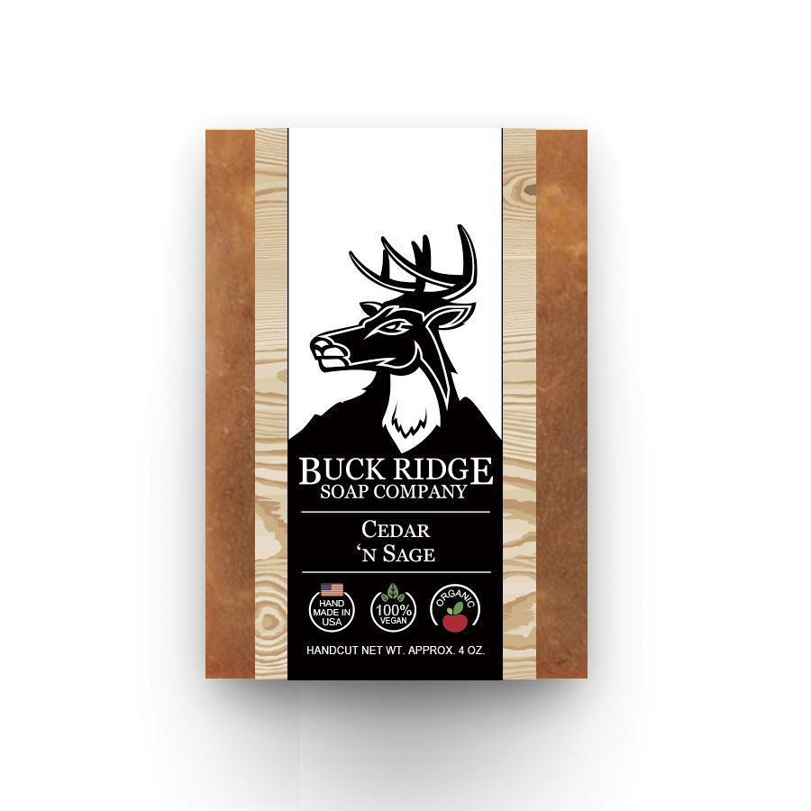 Buck Ridge Cedar 'n Sage Men's Handmade Soap