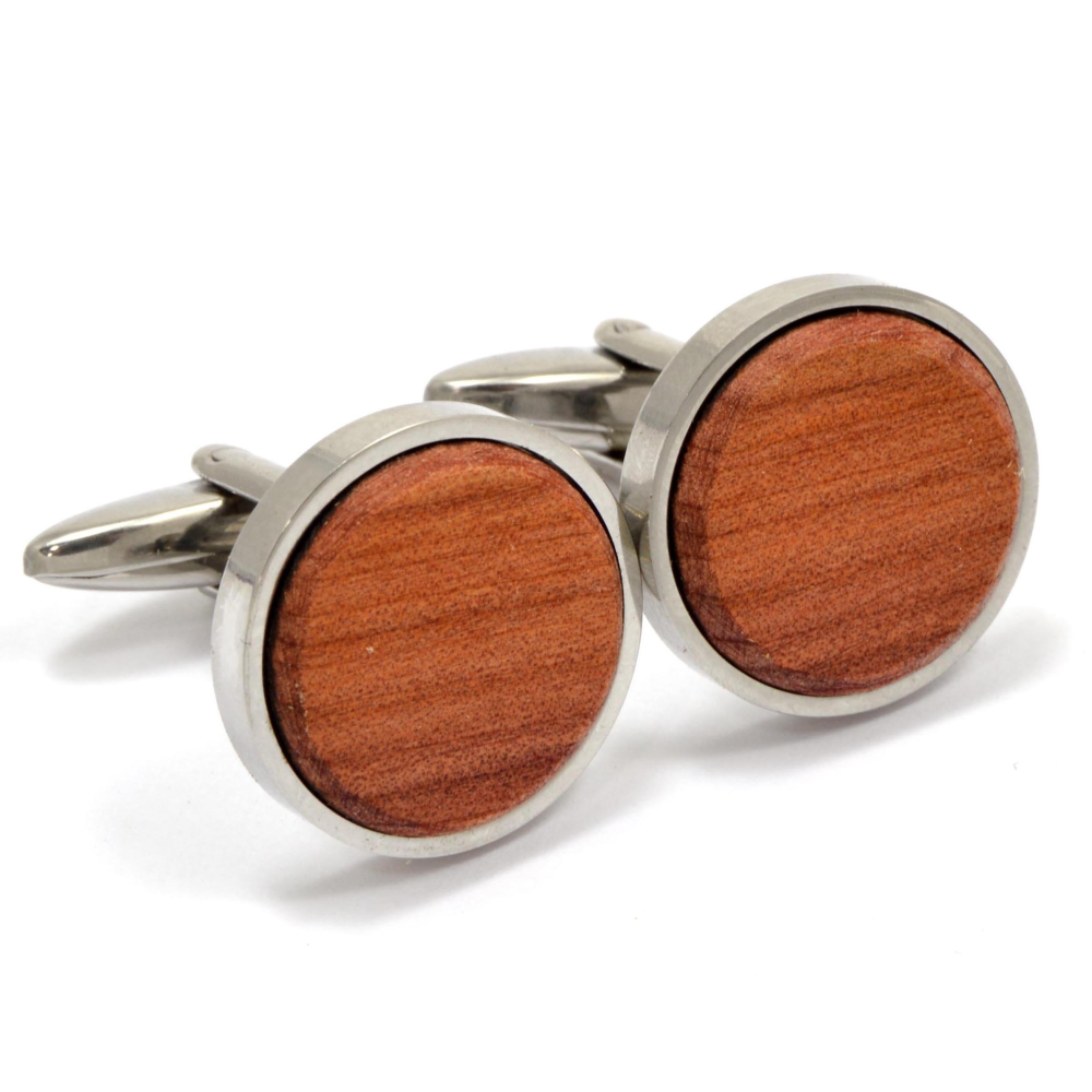 Handmade Wooden Cufflinks