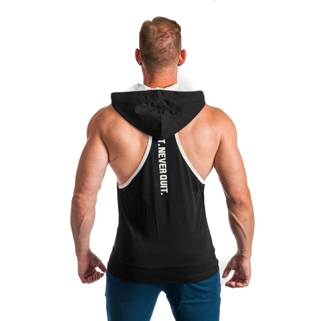 FLEX-N-FLEX Get Fit Never Quit Stringer Hoodie