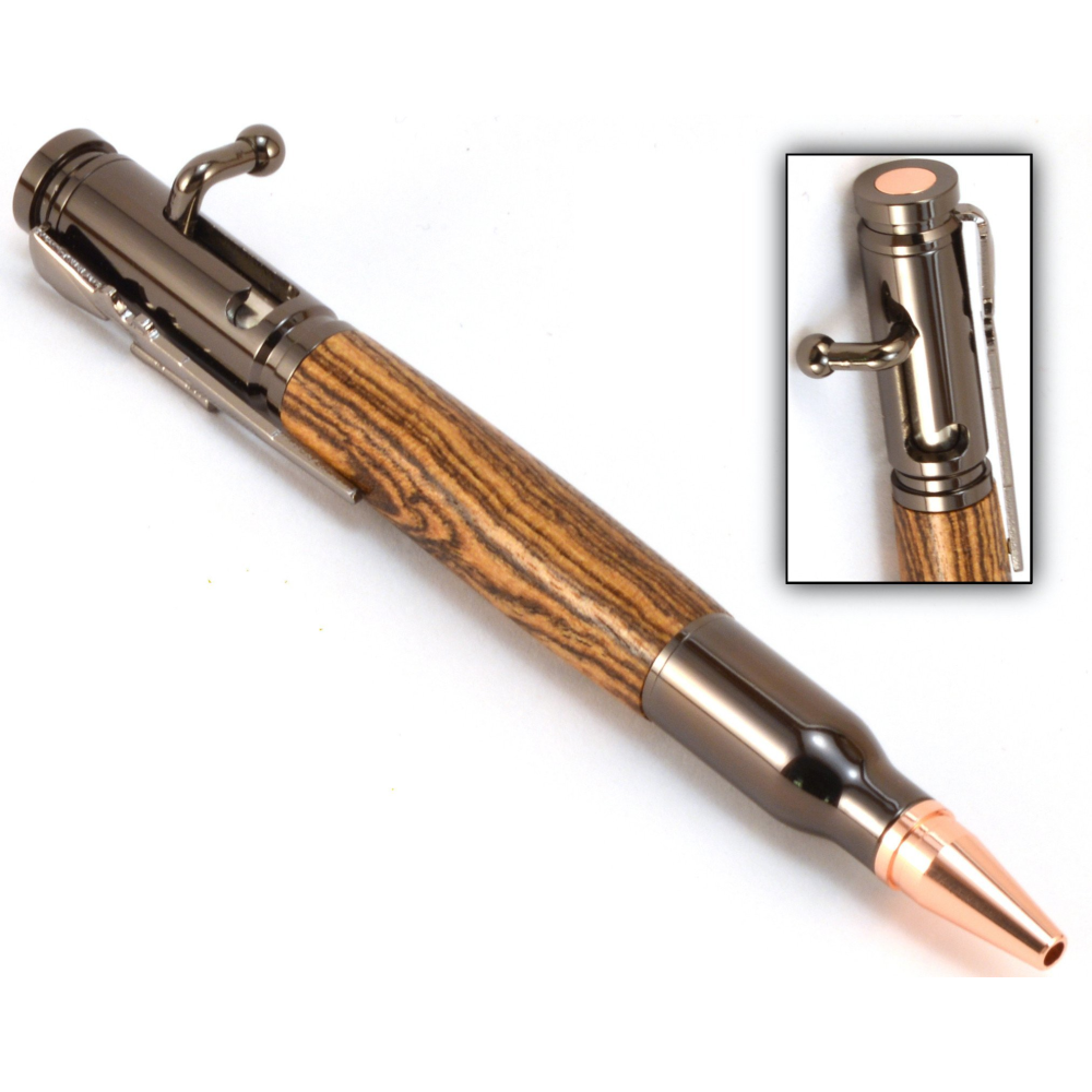 Bolt Action Bullet Handmade Wooden Pen