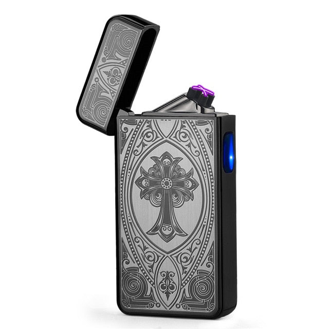 Double Arc Windproof Electric Lighter
